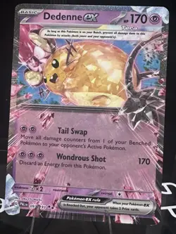 Pokemon ex Holo Card Lot – Keldeo, Flamigo, Ogerpon, Dedenne – English x4 - Image 5