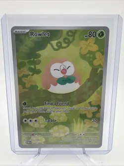 Pokemon Perfect Order ROWLET 090/088 Illustration Rare Card MINT-NM - Image 1