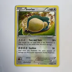 Snorlax 77/124 Fates Collide Regular Pokemon Card - Image 1