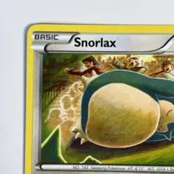 Snorlax 77/124 Fates Collide Regular Pokemon Card - Image 3