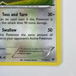 Snorlax 77/124 Fates Collide Regular Pokemon Card - Image 5