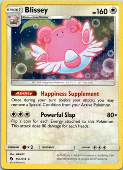 Blissey - (Cosmos Holo) 153/214 Promo Miscellaneous Cards & Products NM - Image 1