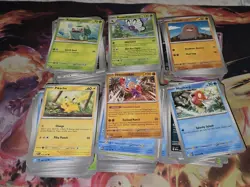 TCG Pokemon 151 Bulk Lot of 500+ Cards. C/U. NM. - Image 1