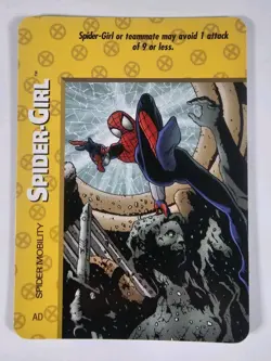 Marvel Overpower 5 Card Lot Spider-Girl Web Action x2 Clever Fighter x1 Spider M - Image 4