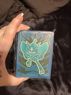 Pokemon 2024 TCG Card Sleeves Blue Black Legendary Design Lot of 5 Packs - Image 2