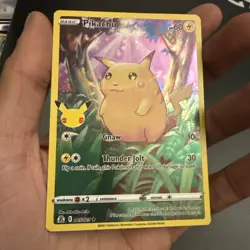 Pokemon TCG Pikachu Holographic Card 5/25 Celebrations Series - Image 3