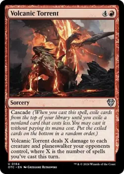 Volcanic Torrent - Near Mint MTG Commander: Outlaws of Thunder Junction - Image 1