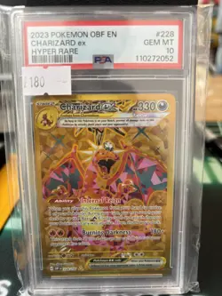 2023 Pokemon Obsidian Flames | Charizard ex Hyper Rare (228/197) | PSA 10 - Image 1