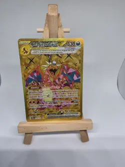 Charizard EX 228/197 SV3 Obsidian Flames Gold Hyper Rare Pokemon - Image 1