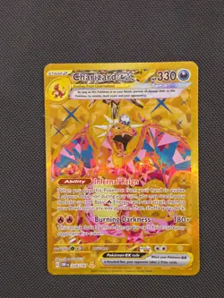 Charizard EX 228/197 SV3 Obsidian Flames Gold Hyper Rare Pokemon card TCG - Image 1
