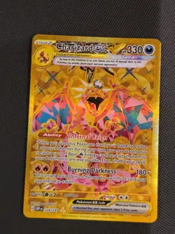 Charizard EX 228/197 SV3 Obsidian Flames Gold Hyper Rare Pokemon card TCG - Image 2
