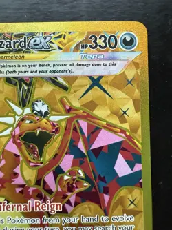 Pokemon Charizard ex 228/197 Gold Full Art Hyper Rare Obsidian Flames (NM) - Image 3