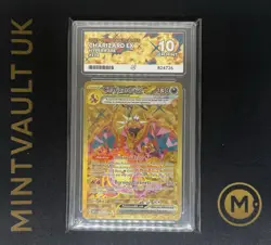 Pokemon Charizard ex 228/197 Obsidian Flames Hyper Rare ACE 10 GEM MINT - Image 1