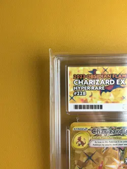 Charizard EX | 228/197 | Obsidian Flames Hyper Rare Holo | Pokemon | ACE 9 MINT - Image 3