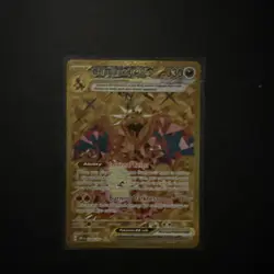 Pokemon TCG Charizard Ex 228/197 Obsidian Flames Gold Full Art NM - Image 1