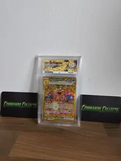 Pokemon TCG Charizard EX Obsidian Flames Hyper Rare Card 228/197 Ace 10 Gem Mint - Image 1