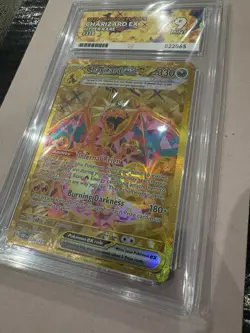 Pokemon TCG Charizard EX Obsidian Flames Ace 9 Card 228/197 3x10 Sub Grades - Image 4