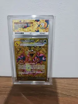 Pokemon TCG Charizard EX Obsidian Flames Ace 9 Card 228/197 - Image 1