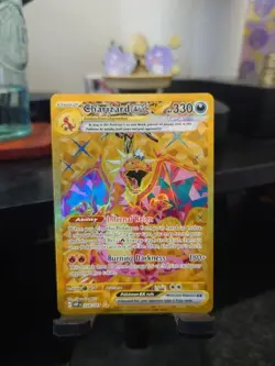 Pokemon TCG Charizard EX Sv03: Obsidian Flames Hyper Rare Card 228/197 - Image 1