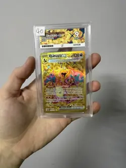 Pokemon TCG Charizard EX Sv03: Obsidian Flames Hyper Rare Card 228/197 Ace 9 - Image 1