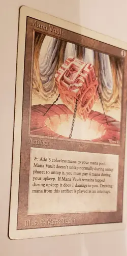 Mana Vault Mtg - English - Magic The Gathering - Revised Edition (3rd Edition) - Image 3