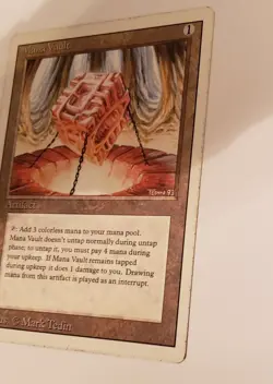 Mana Vault Mtg - English - Magic The Gathering - Revised Edition (3rd Edition) - Image 4