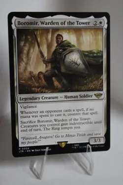 Boromir, Warden of the Tower 4 NM English 161 - Image 1