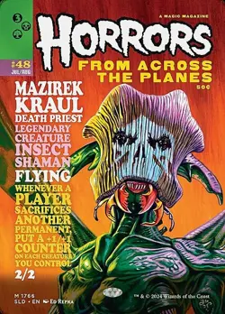 Magic The Gathering MTG MAZIREK, KRAUL DEATH PRIEST Secret Lair NM Near Mint - Image 1