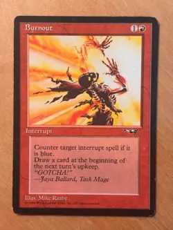 Magic the Gathering MTG Burnout Alliances LP - Image 1