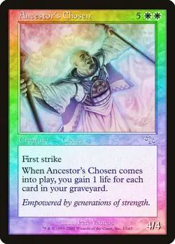 MTG - Ancestor's Chosen - Foil Judgment - Image 1