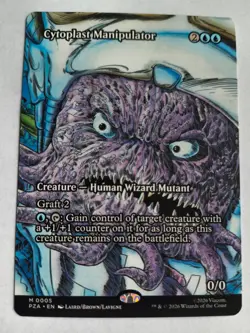 MTG Cytoplast Manipulator, Foil Borderless Source Material, NM/Unplayed TMNT - Image 1