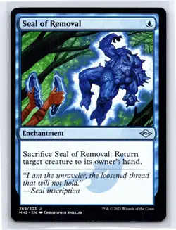 2021 MTG Modern Horizons 2 Regular Uncommon Seal of Removal 269/303 - Image 1