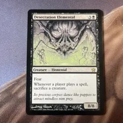 MTG / Desecration Elemental / Nm - Image 1