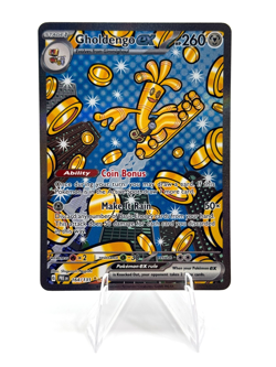 Pokemon Gholdengo ex Special Illustration Rare 164/131 Prismatic Evolutions - Image 1
