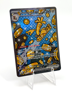 Pokemon Gholdengo ex Special Illustration Rare 164/131 Prismatic Evolutions - Image 3