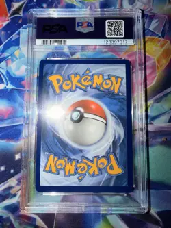 Pokemon Pikachu TCG Sv08: Surging Sparks EX Card 238/191 PSA 8 - Image 2