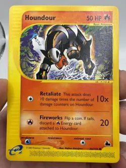 2003 Pokemon TCG - Houndour 66/144 Skyridge Regular - Image 3