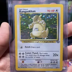 1999 Pokemon Kangaskhan 05/64 Jungle Holo - Image 1