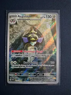 Aegislash 210/182 SV Paradox Rift NM/Mint Illustration Rare Pokemon TCG Full Art - Image 1