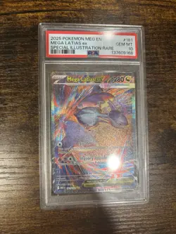 Mega Latias EX 181/132 PSA 10 Gem Mint Pokemon Slab - Image 1