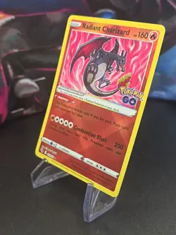 Pokemon TCG - Radiant Charizard 011/078 Pokemon Go - Ultra Rare Holo - NM - Image 2