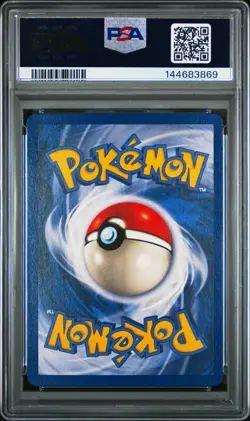 1999 POKEMON FOSSIL #10 LAPRAS-HOLO PSA 8 - Image 2