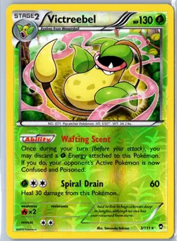 Pokemon: XY - Furious Fists Victreebel #3/111 Reverse Holo - NM Holo Rare .VO5 - Image 1
