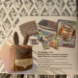 Pokemon TCG Prismatic Evolutions Super-Premium Collection Box Eevee (SEALED) - Image 5