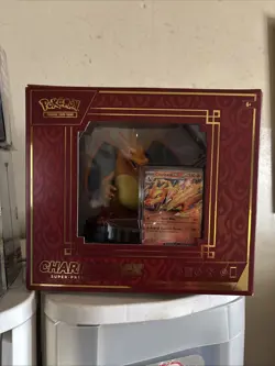 Sealed Pokemon TCG Charizard ex Super Premium Collection Box - 10 Booster Packs - Image 1