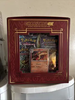 Sealed Pokemon TCG Charizard ex Super Premium Collection Box - 10 Booster Packs - Image 4