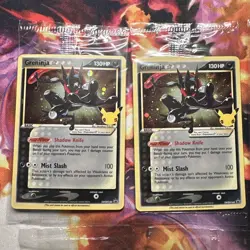 SEALED Greninja Gold Star SWSH144 Pokemon Celebrations - Image 2
