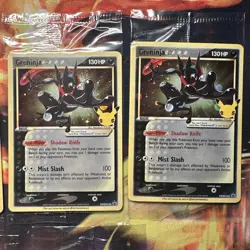 SEALED Greninja Gold Star SWSH144 Pokemon Celebrations - Image 3