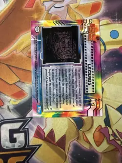 Legends #1 Mewtwo Strikes Back Blue Topps Pokemon TCG NM - Image 2