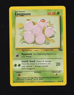 1999 Pokemon TCG Exeggcute 52/64 - Image 1